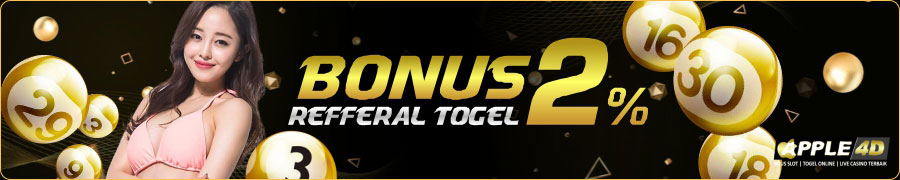 Bonus Refferal Togel 2%